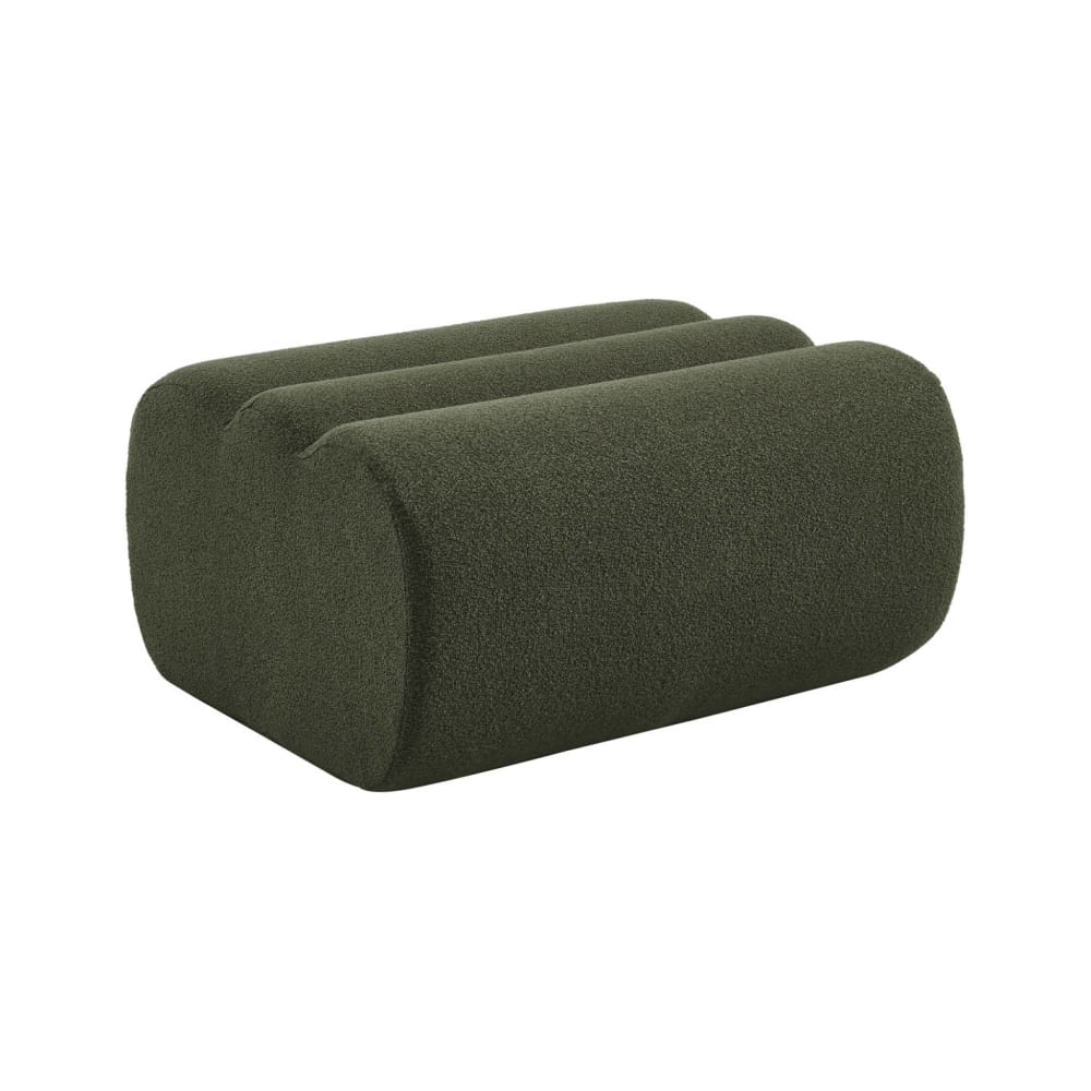 Pouf, repose-pieds bouclette