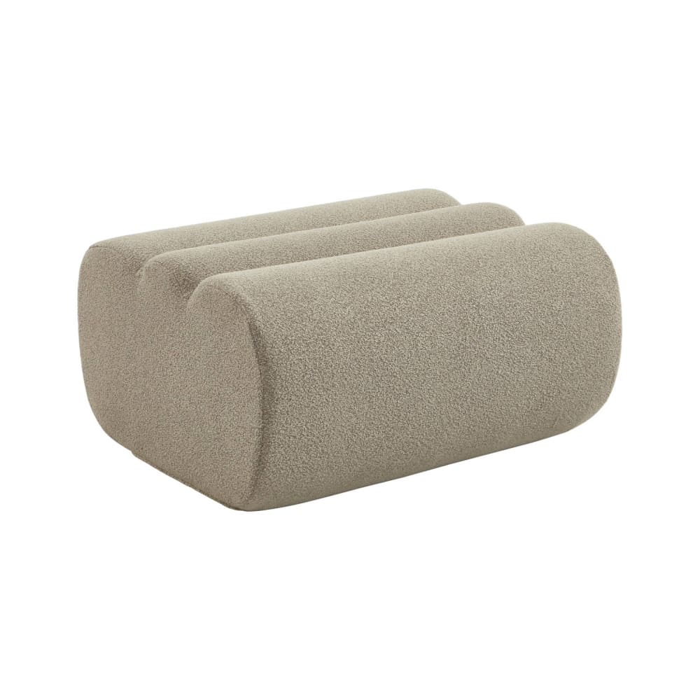 Pouf, repose-pieds bouclette