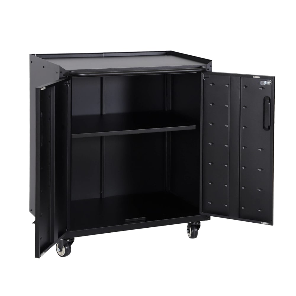 Meuble bas de rangement pour garage avec 2 portes