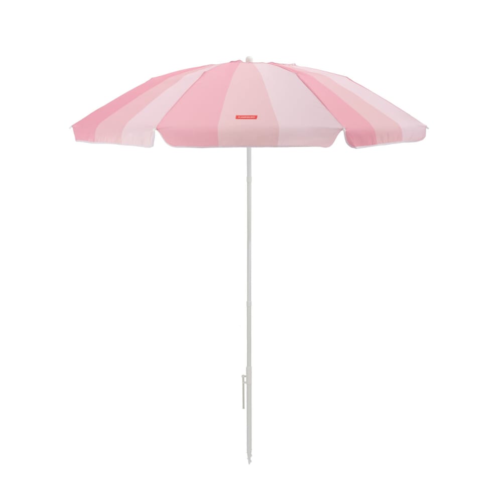 Parasol plage inclinable UPF50+ polyester rosa