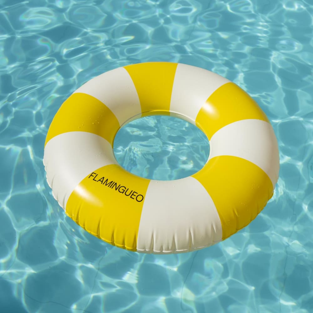 Aufblasbarer Schwimmring PVC Donut gelb - Maisons Du Monde