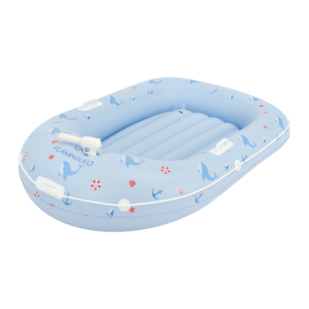 Flamingueo Aufblasbares Kinderboot PVC Blau Pvc - Polyvinlychlorid
