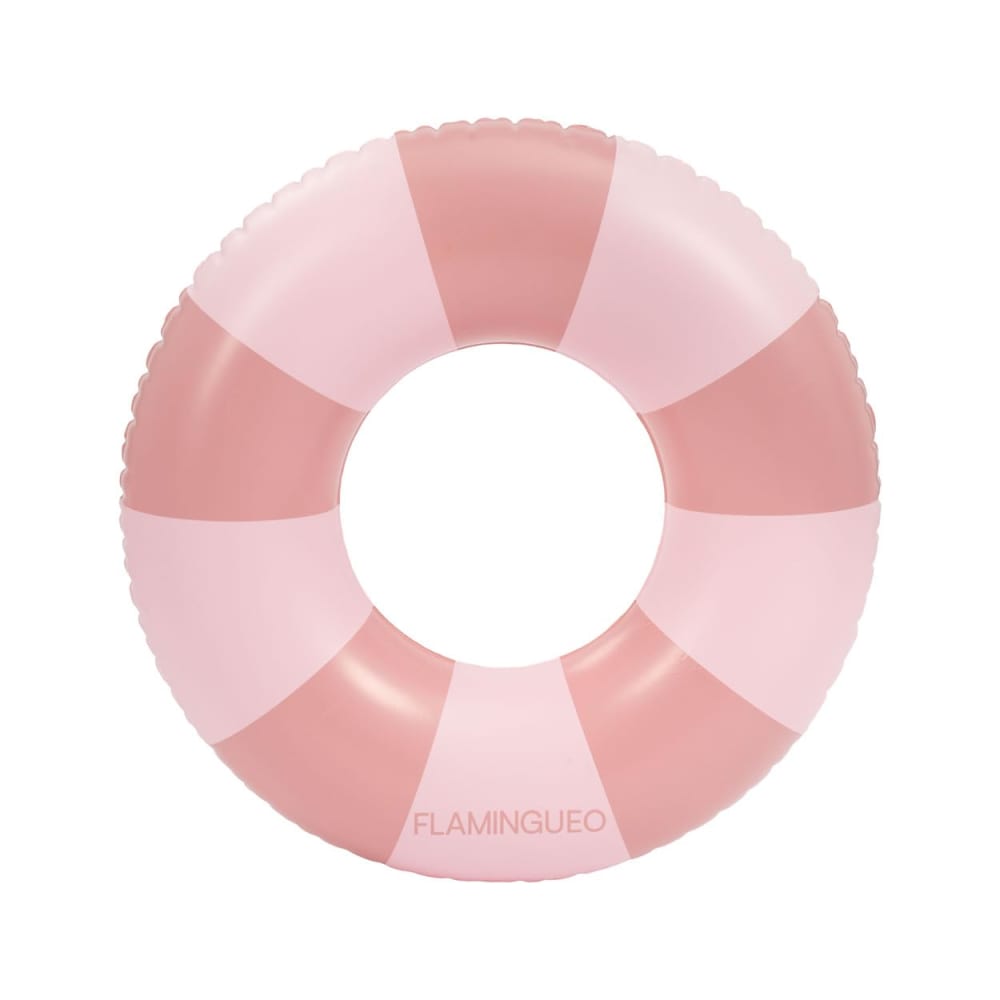 Flamingueo Aufblasbarer Kinder Schwimmring Doppelventil PVC Donut rosa - Pvc - Polyvinlychlorid
