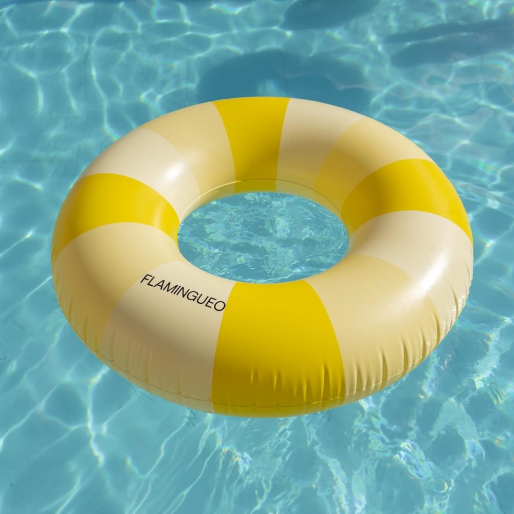 Aufblasbarer Schwimmring PVC Donut gelb - Maisons Du Monde