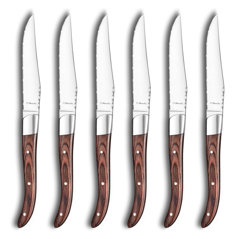 Coffret 6 couteaux steak