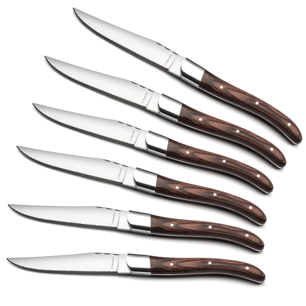 Coffret 6 couteaux steak