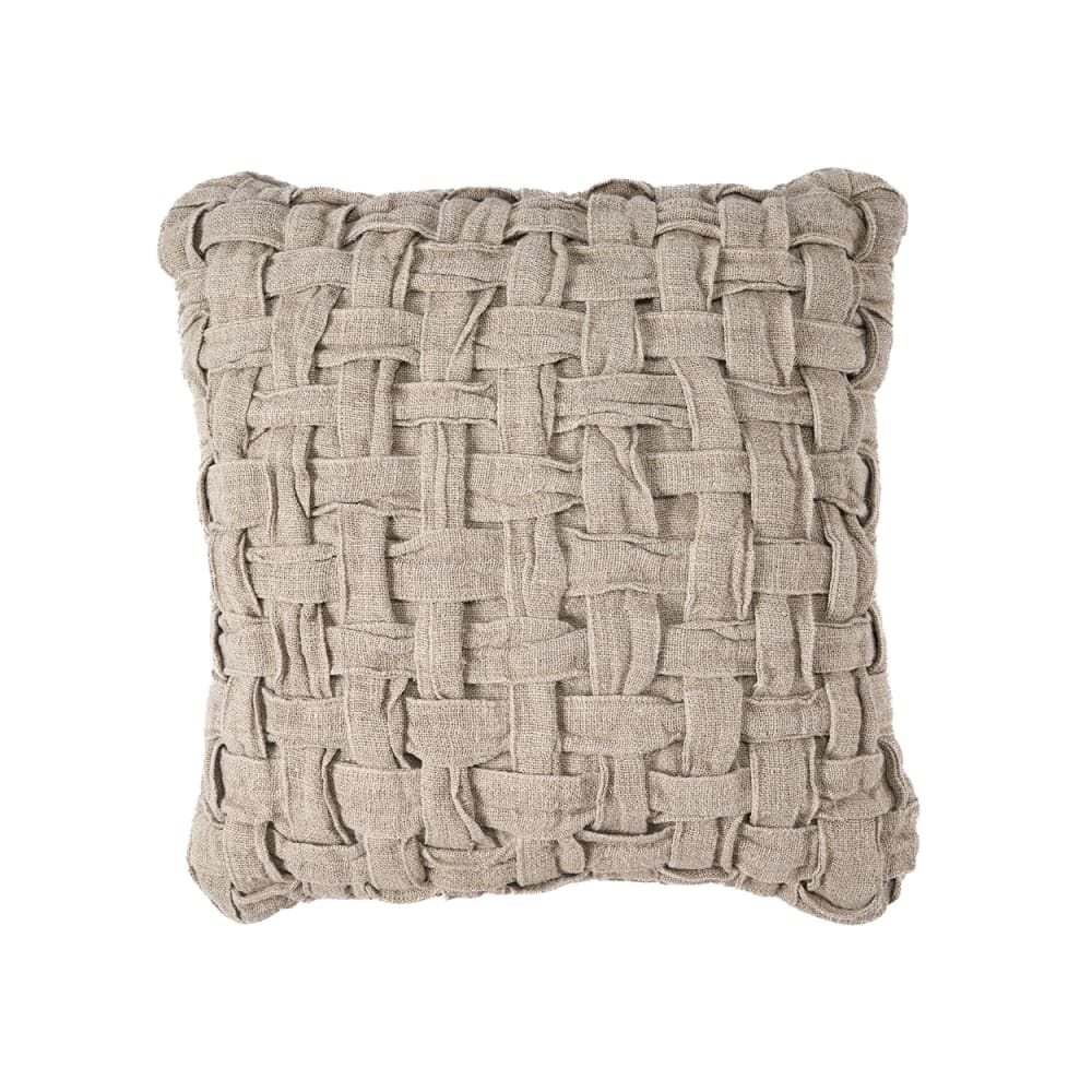 Housse de coussin lin
