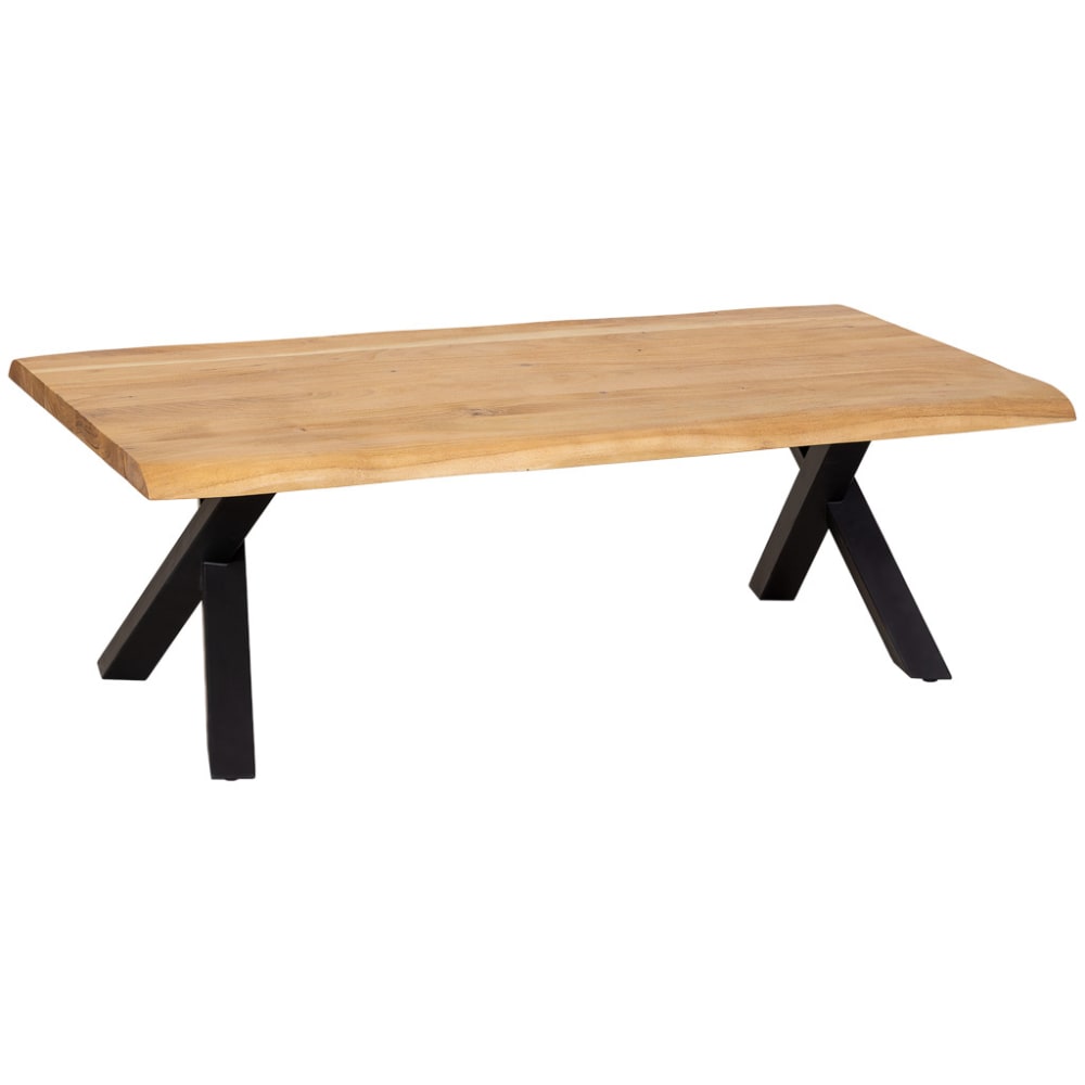 Wanderlust deco Couchtisch aus Holz, 140X70X45h cm, Brauner style modern Braun Holz