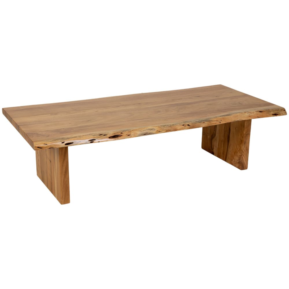 Table basse en bois marron 150x70x40 cm (hauteur) Table basse en bois marron 150x70x40 cm (hauteur)