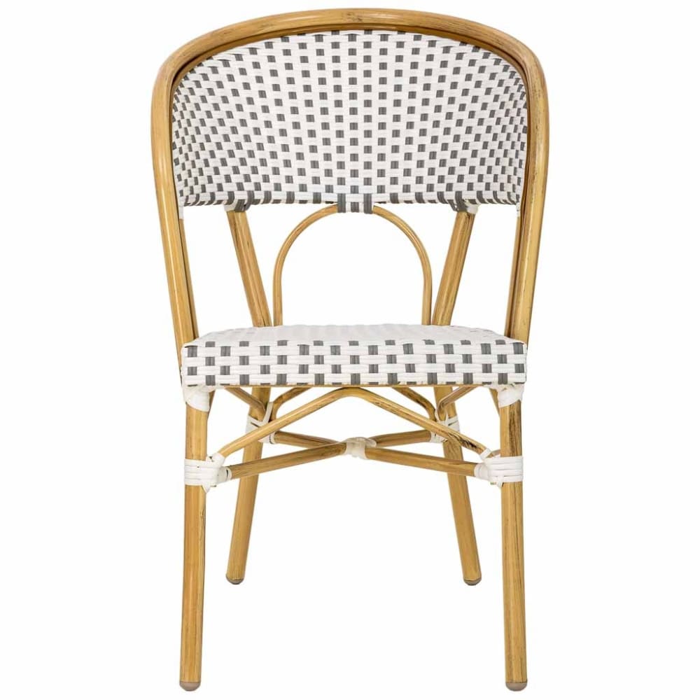 Rattanstuhl, 50 x 61 x 86 cm (H) Weiß - Maisons Du Monde