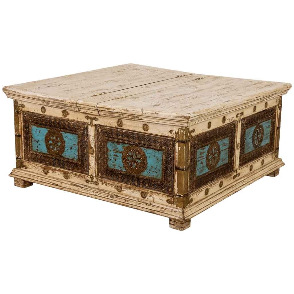 Table basse artisanale