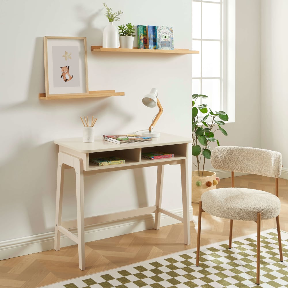 Bureau enfant  beige 90cm (Baita) - Image 1