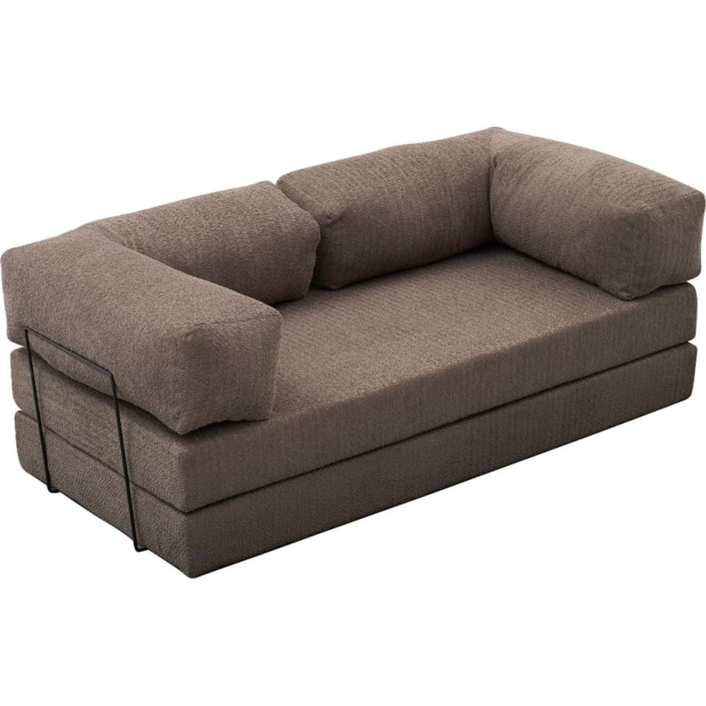 Canapé convertible 3 - taupe