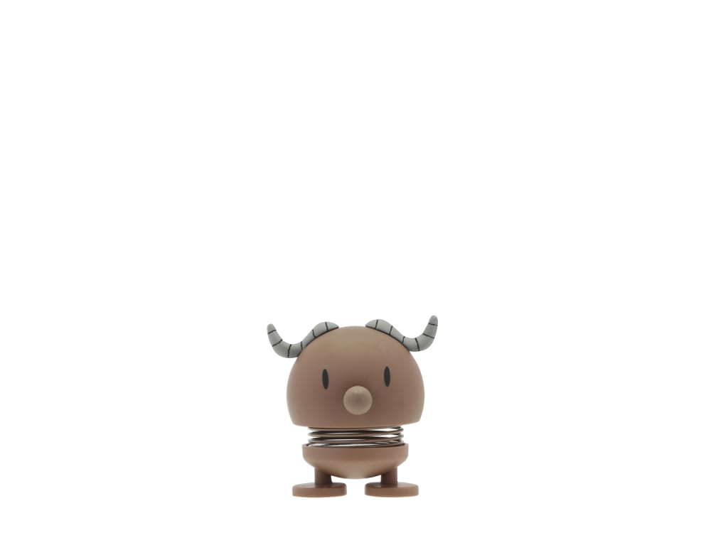 Figurine buffle brun