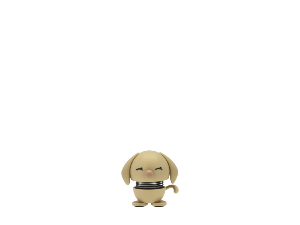 Figurine chien golden retriever xs beige — Beyit