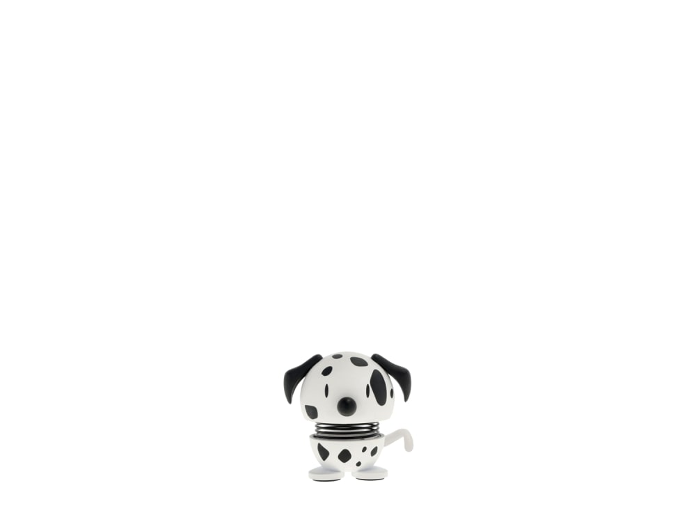 Figurine chien dalmatien xs blanc — Beyit