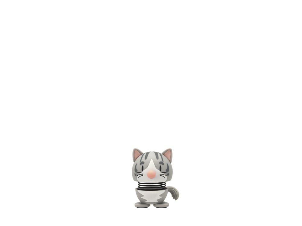 Figurine chat maine coon xs gris — Beyit