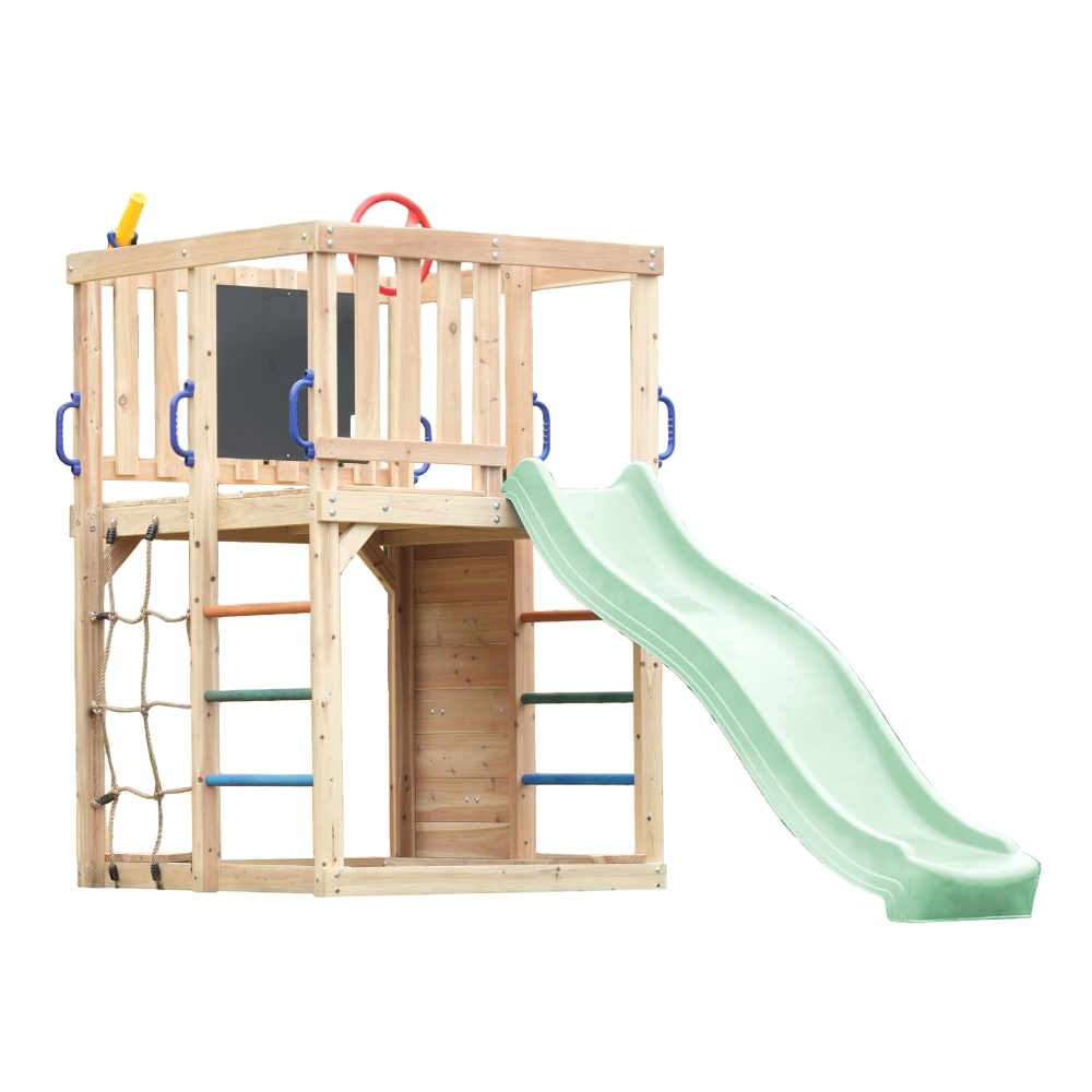 Aire de jeux en bois