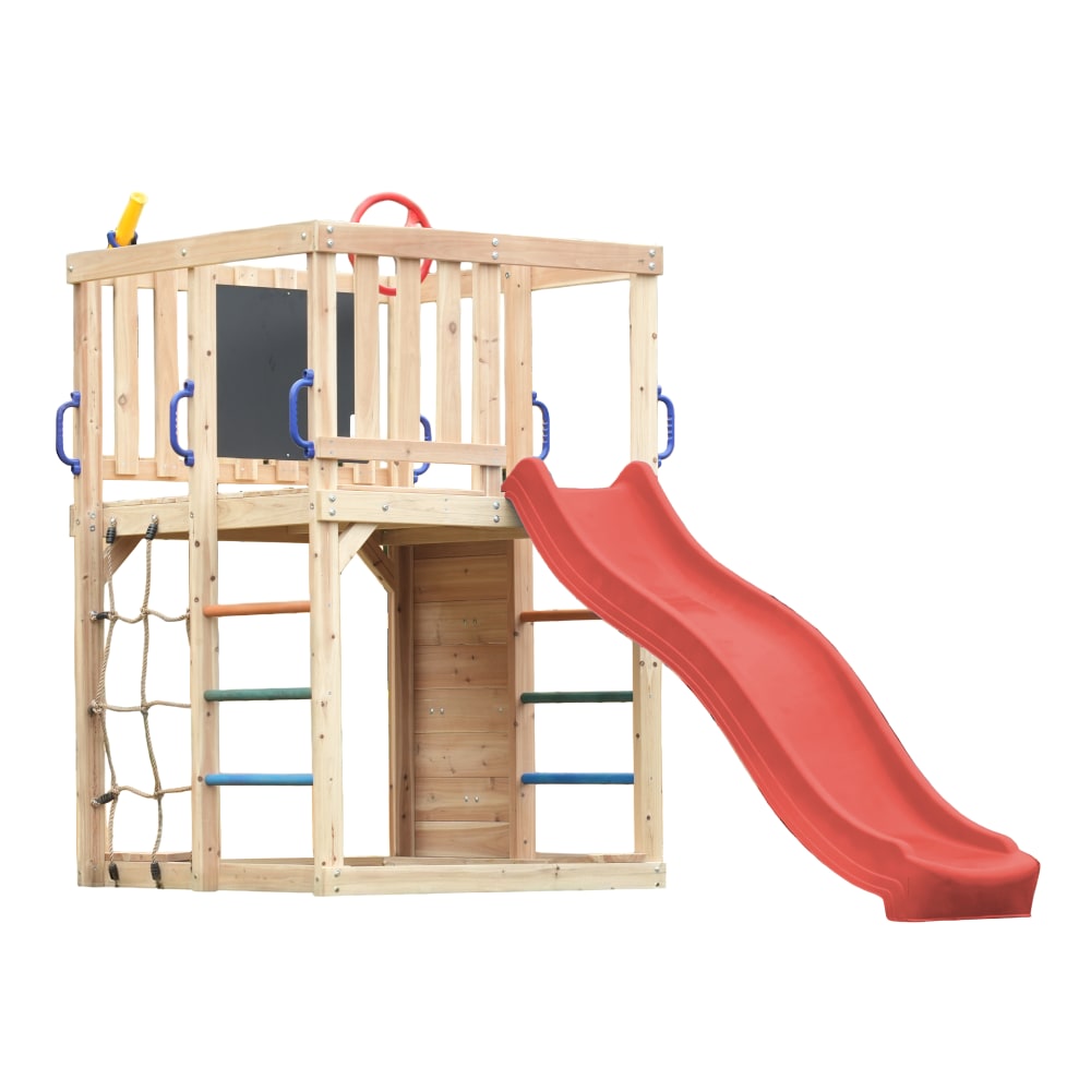 Aire de jeux en bois