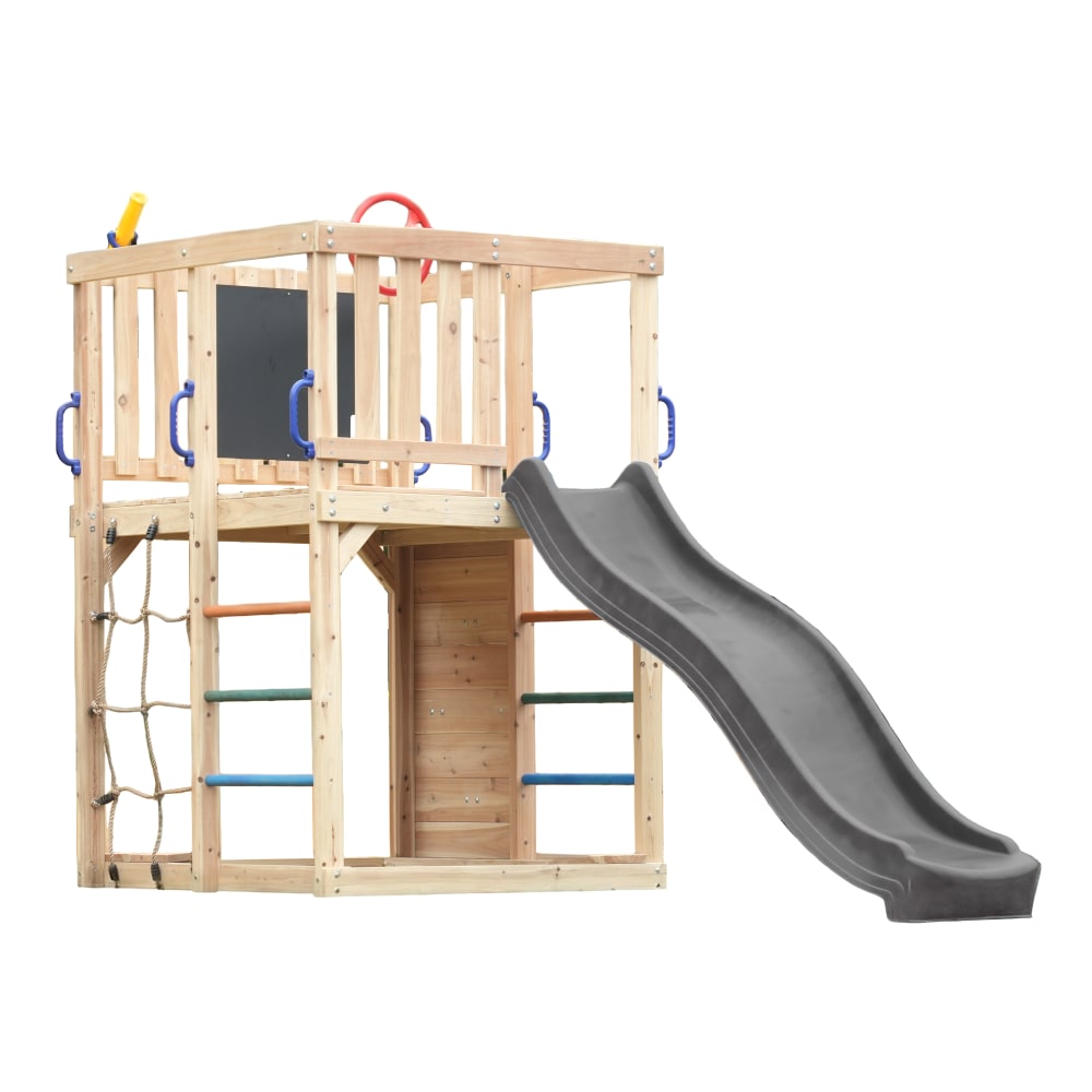 Aire de jeux en bois