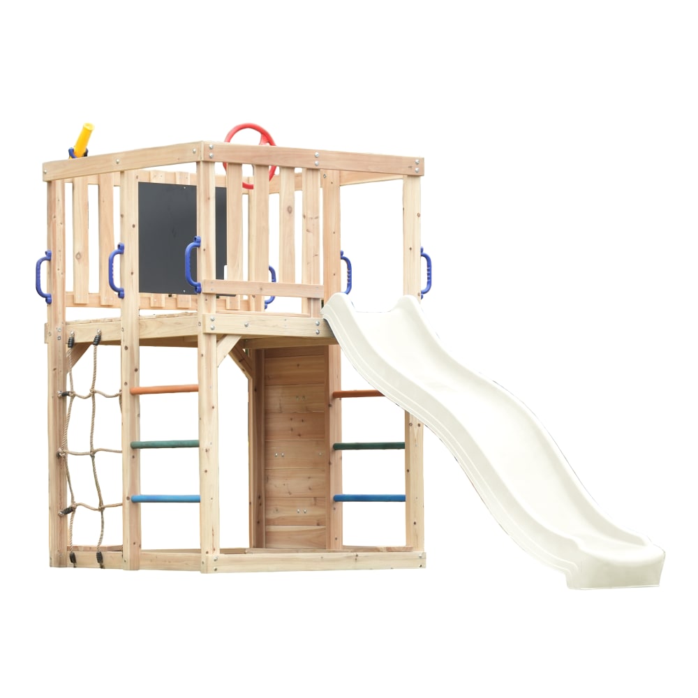 Aire de jeux en bois