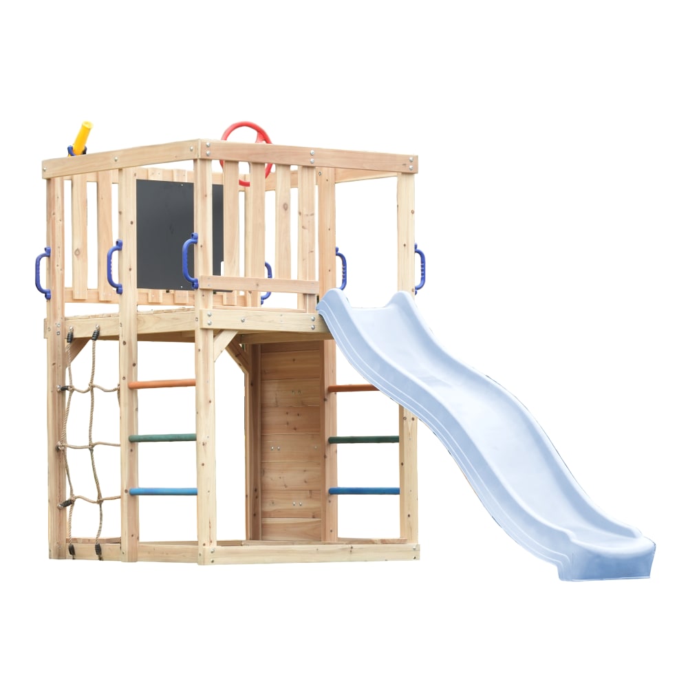 Aire de jeux en bois