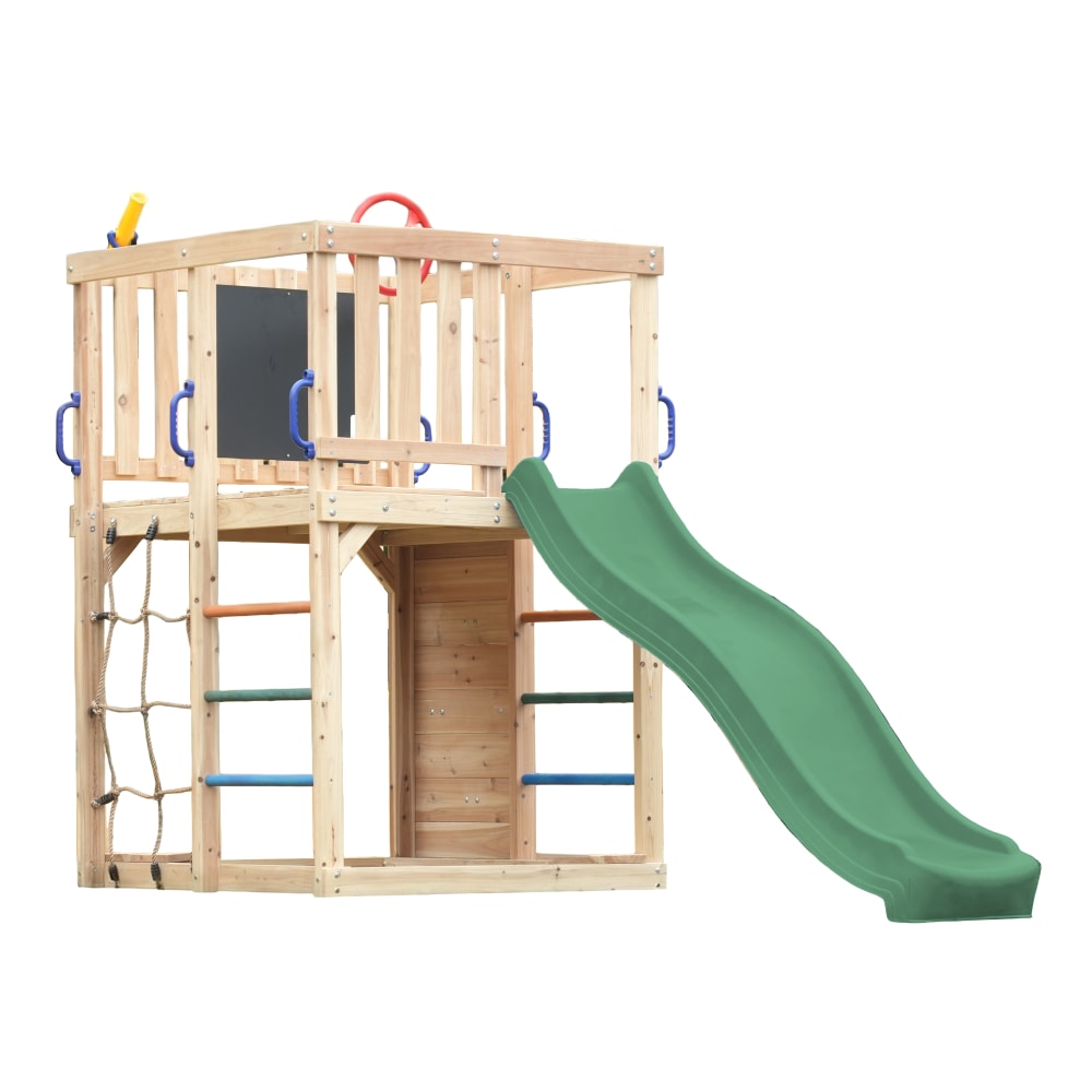 Aire de jeux en bois