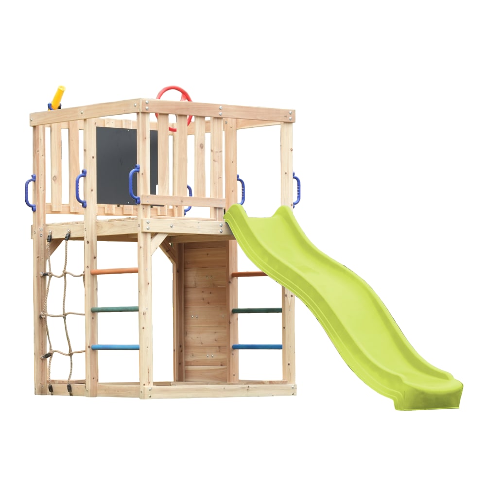 Aire de jeux en bois