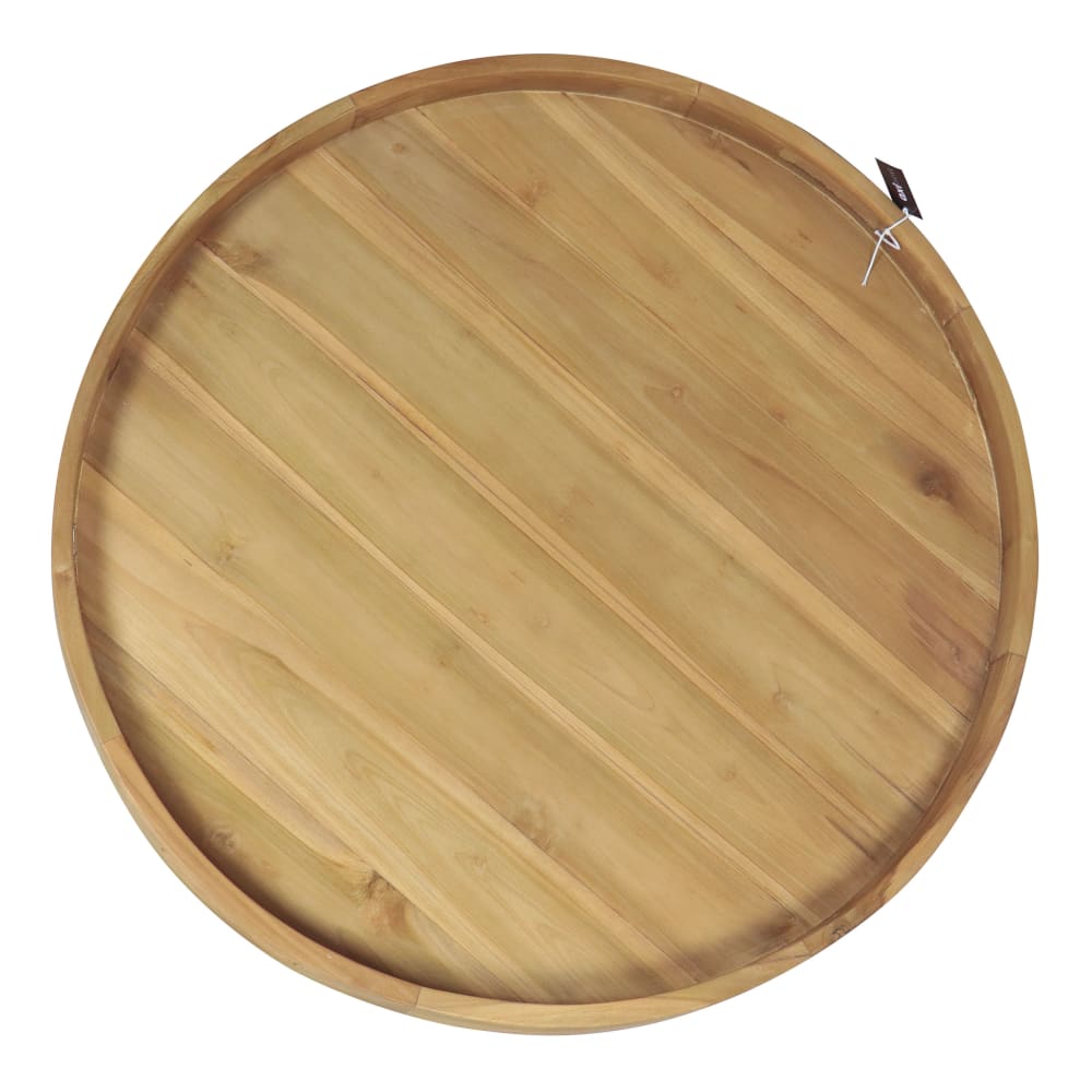 Plateau de service rond
