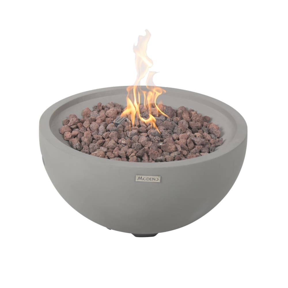 Brasero à gaz en béton