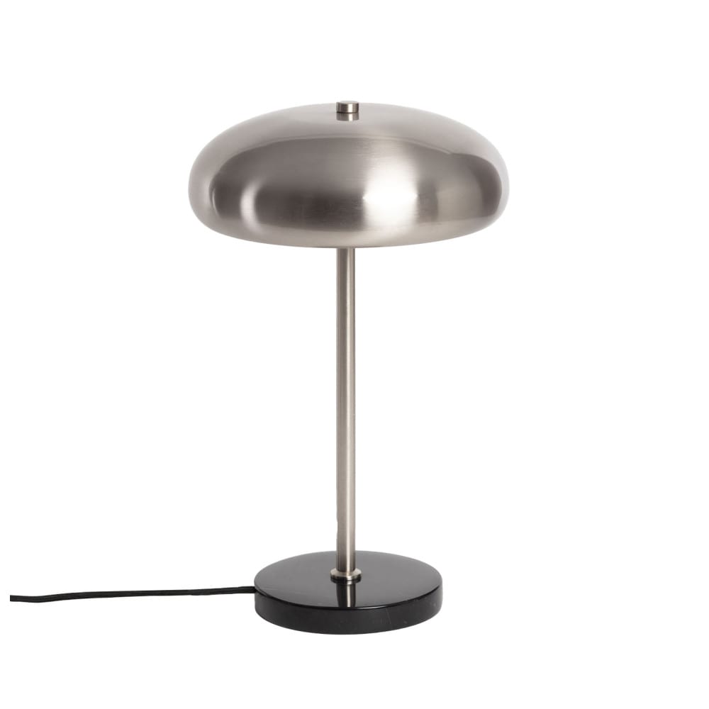 Lampe à poser champignon - chrome