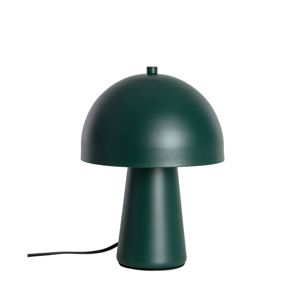 Lampe à poser champignon en métal - vert