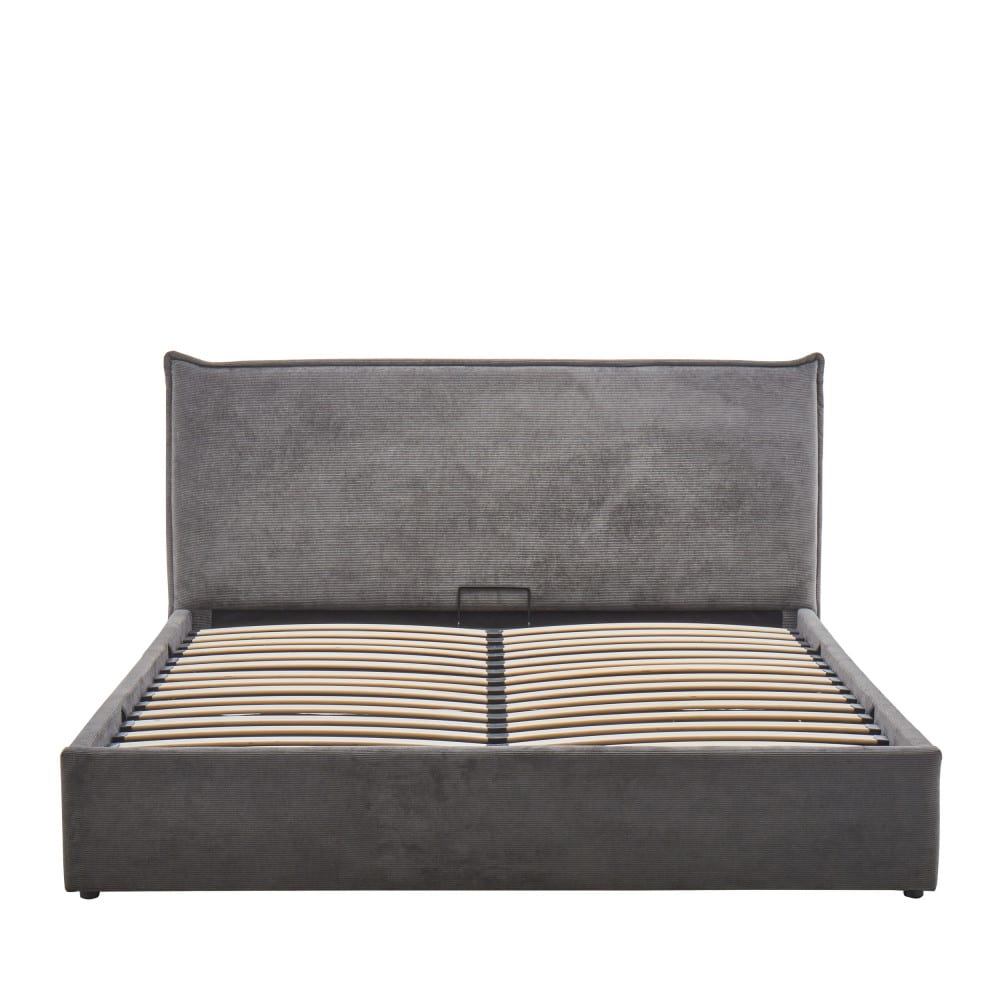 Lit coffre en velours