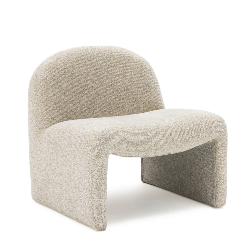 fauteuil lounge en tissu