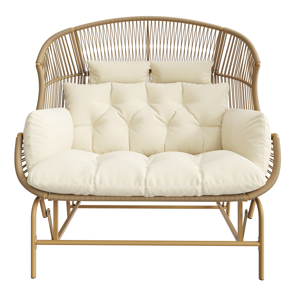 Fauteuil de jardin 2 - places rotin