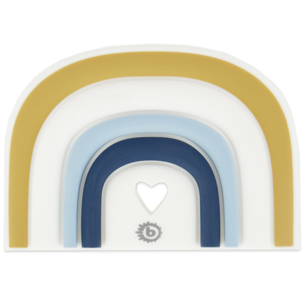Bieco Silikon-Beißring im Tor-Design, 10 cm MEHRFARBIG SILIKON-ORGANOSILOXAN Baby