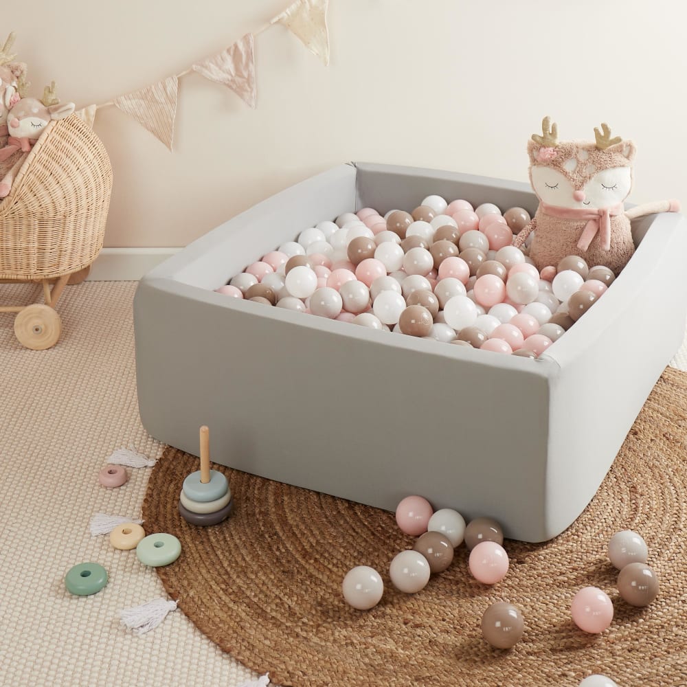 Bälle für Bällebad Cotton, 100 Stück, bunt - Maisons Du Monde