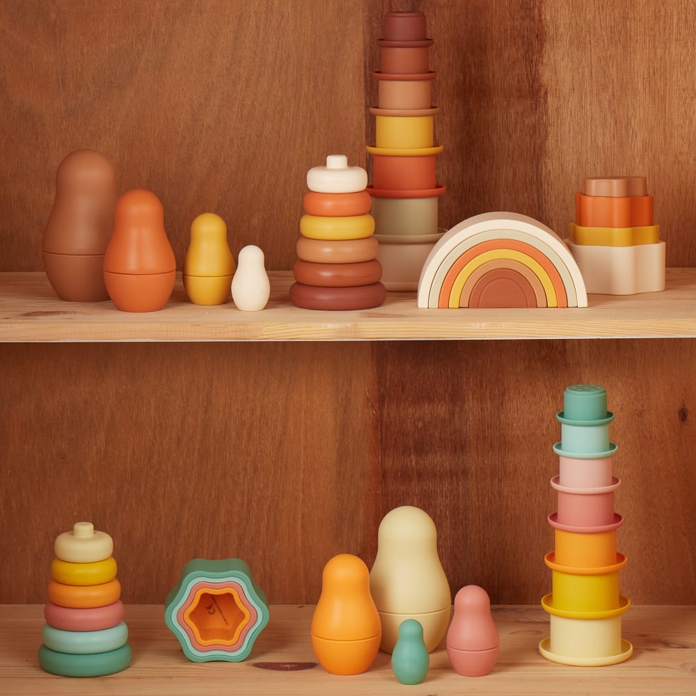 Silikon Stapelturm „Tropical Vibes“ - Maisons Du Monde