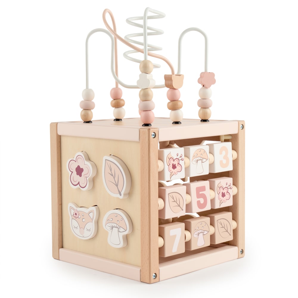 Bieco - Cube d'activité en bois FSC®