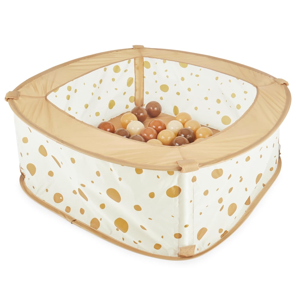 Bieco Pop-up Bällebad Dots mit 50 Bällen, Prinzessin MEHRFARBIG PES - POLYESTER Kinder