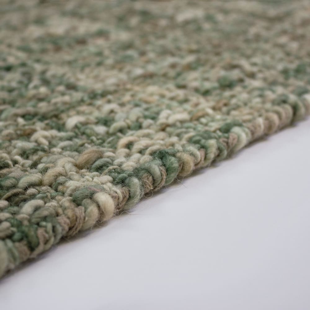 Tapis en laine verte 120x170cm — vue 4