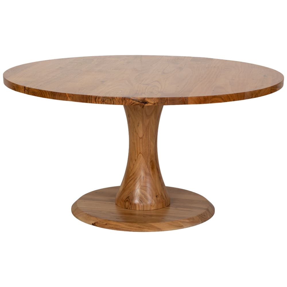Wanderlust deco Holzesstisch, 150x150x77 cm, hellbraun style modern - Holz