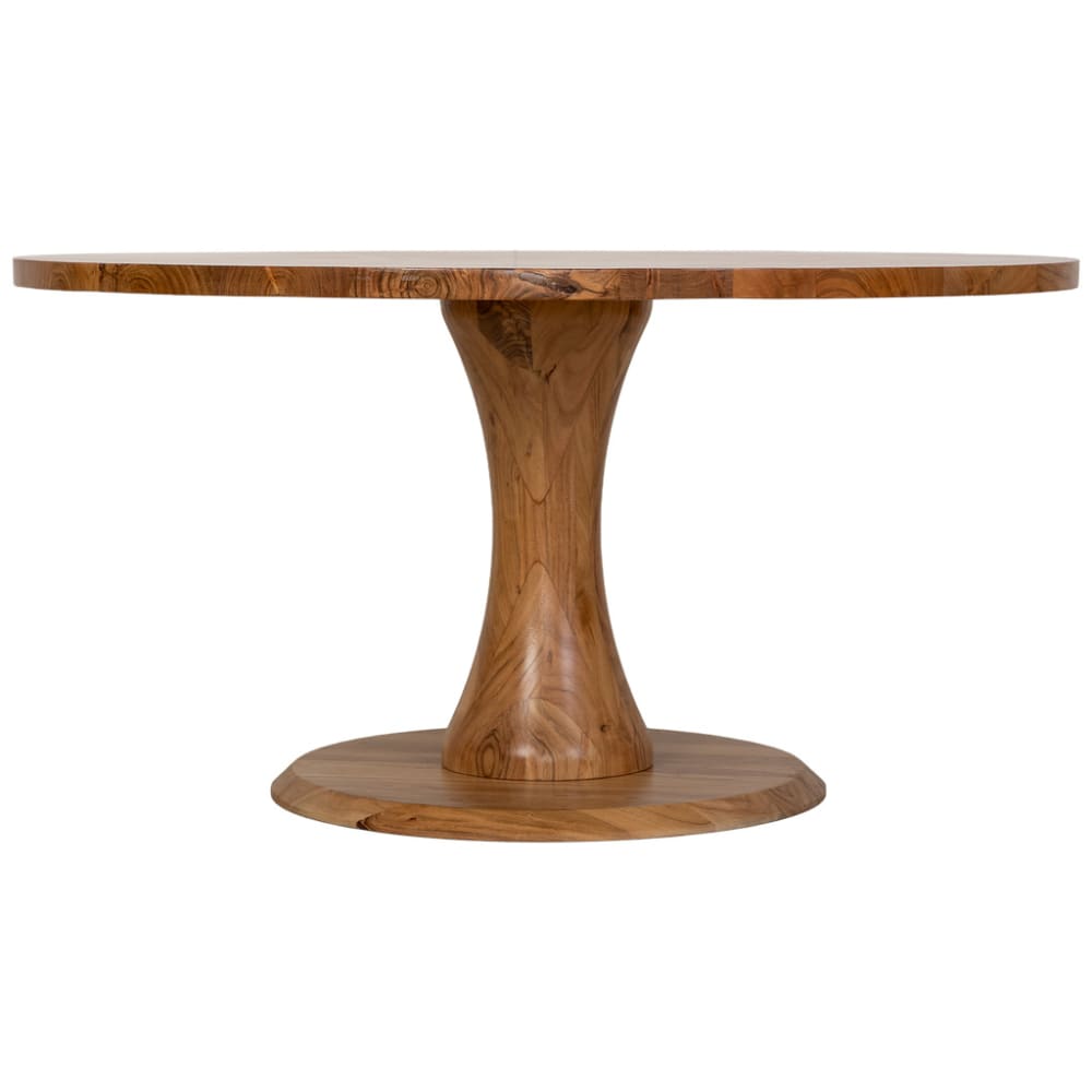 Holzesstisch, 150x150x77 cm, hellbraun - Maisons Du Monde