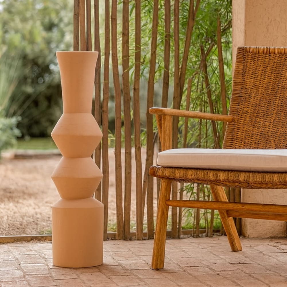 Poterie XXL en terre cuite - vase couleur terracotta - Maisons du Monde