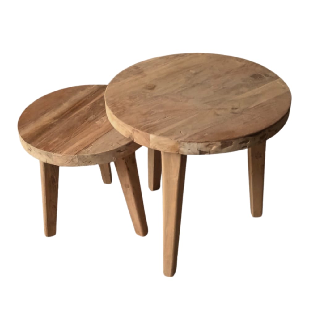 Lot de deux table en
