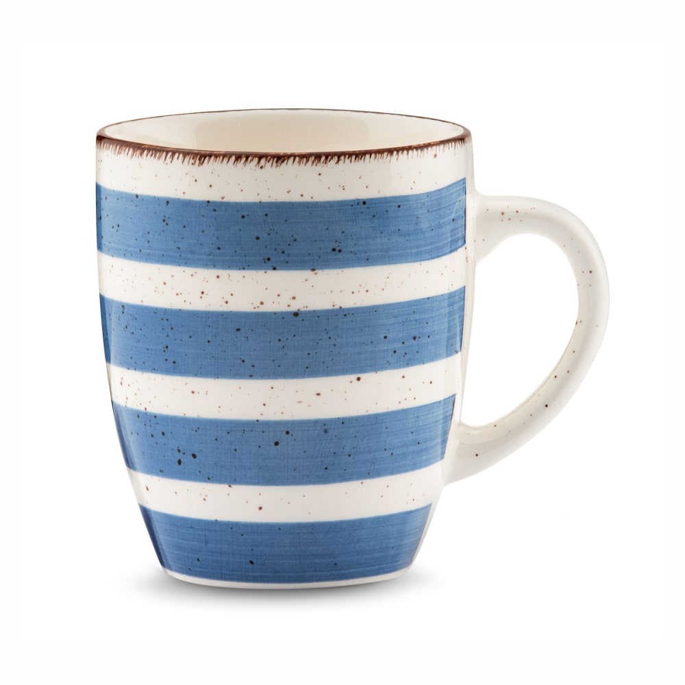 Mugs en faïence bleu