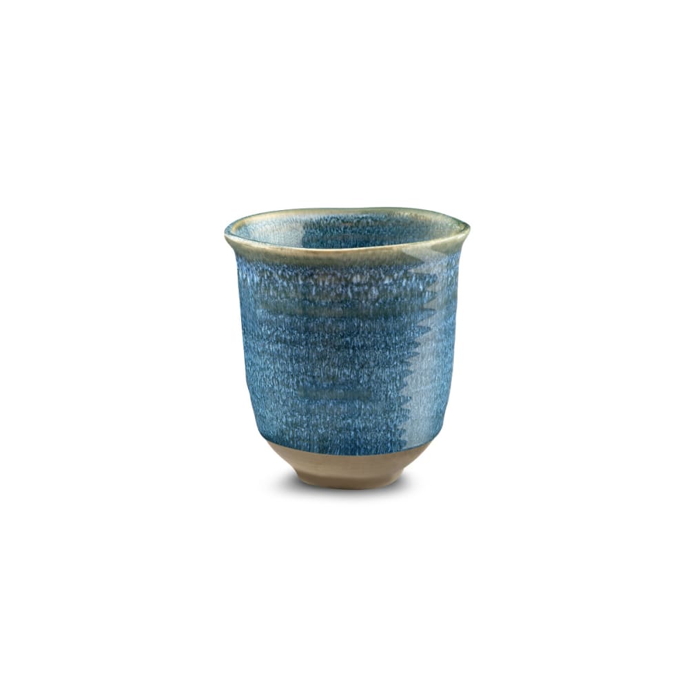 Mug en grès bleu
