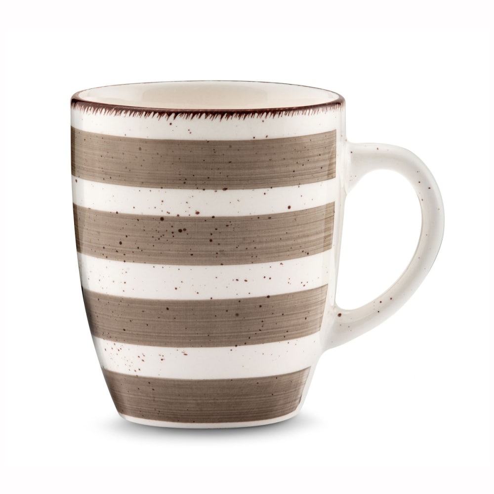 Mugs en faïence marron