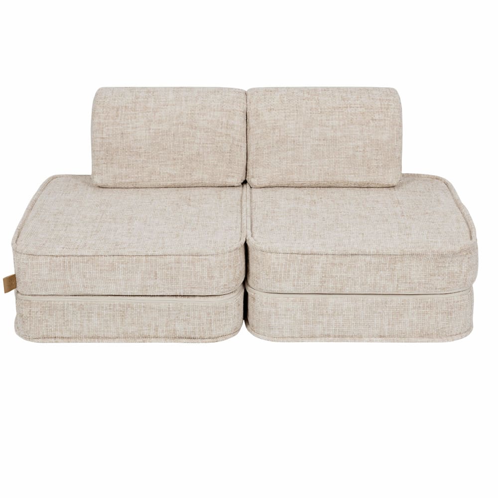 Canapé modulable enfant en tweed 4 pcs