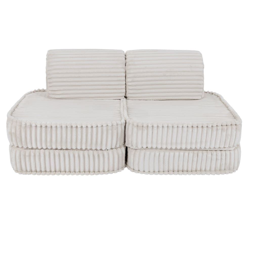 Canapé modulable enfant en velours côtelé 4 pcs Canapé modulable enfant en velours côtelé 4 pcs
